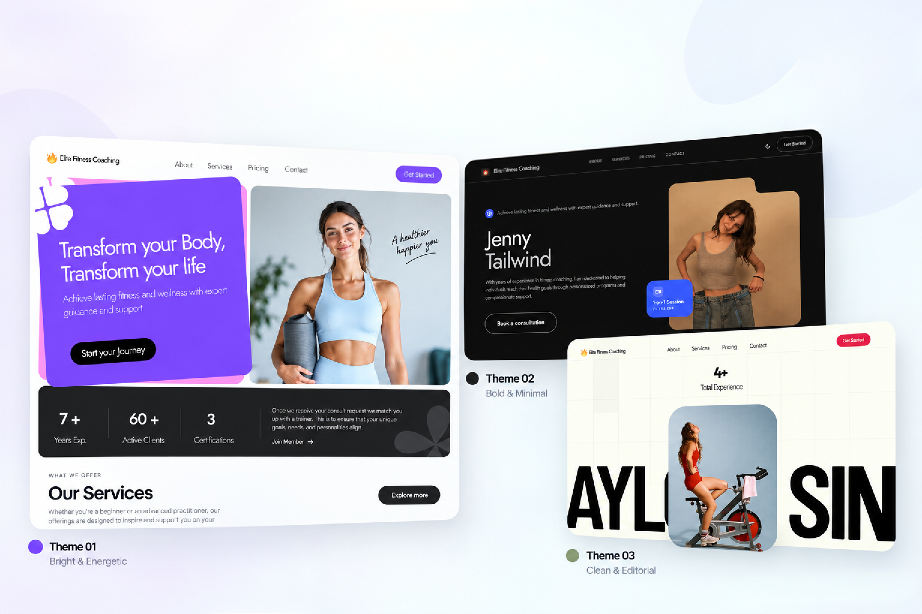 Your Brand. Your Business. - Coach Landing Page